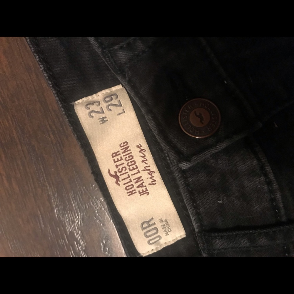 Hollister Black skinny Jeans size 00